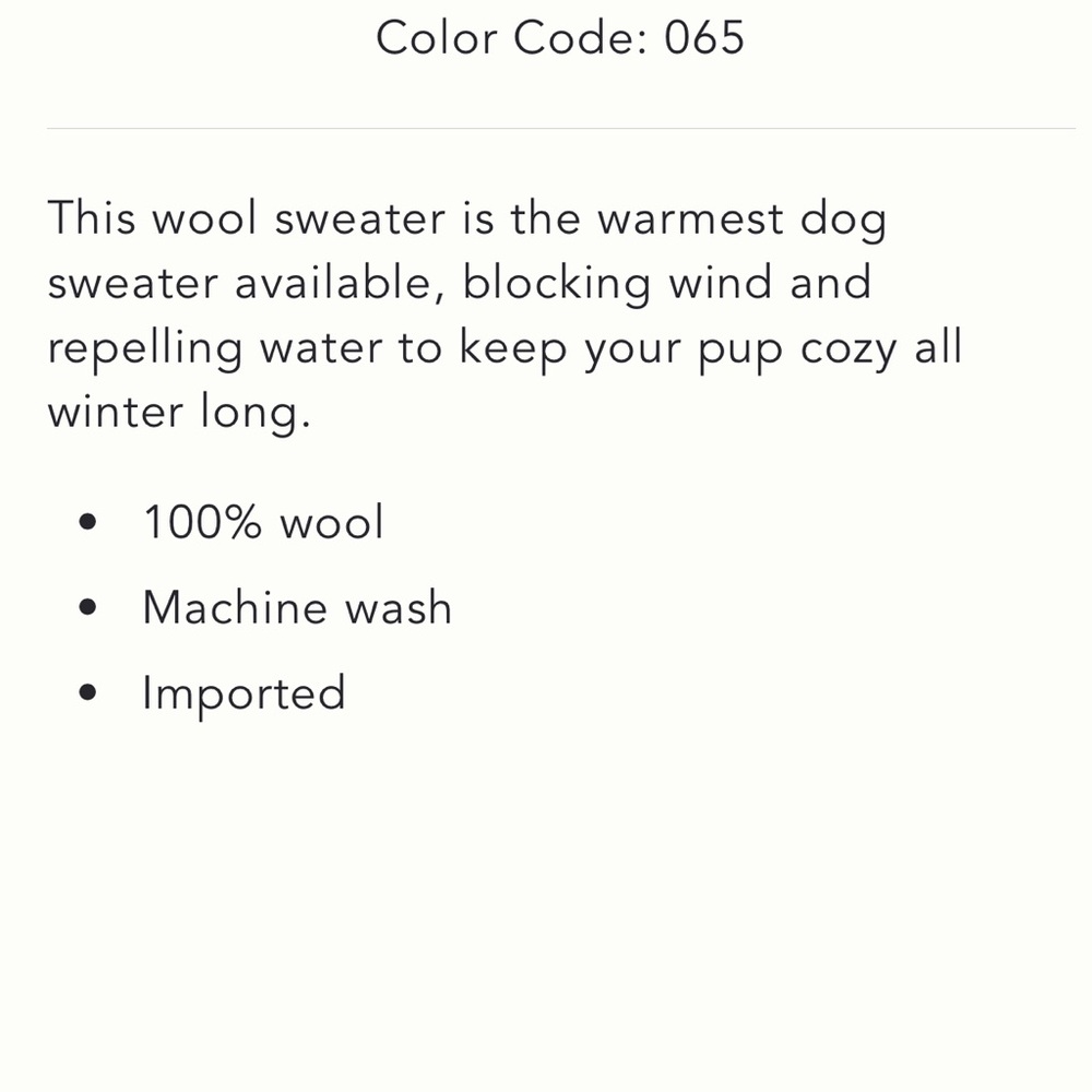 🐶💘 NWT Anthropologie Valentine's Day Pet Sweater- Small- Dog or Cat - Picture 5 of 5